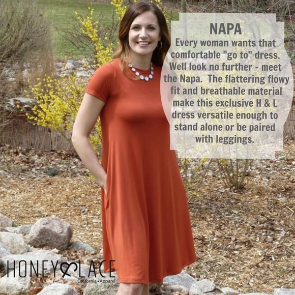 Napa Dress by Honey and Lace - Picture 4 of 4